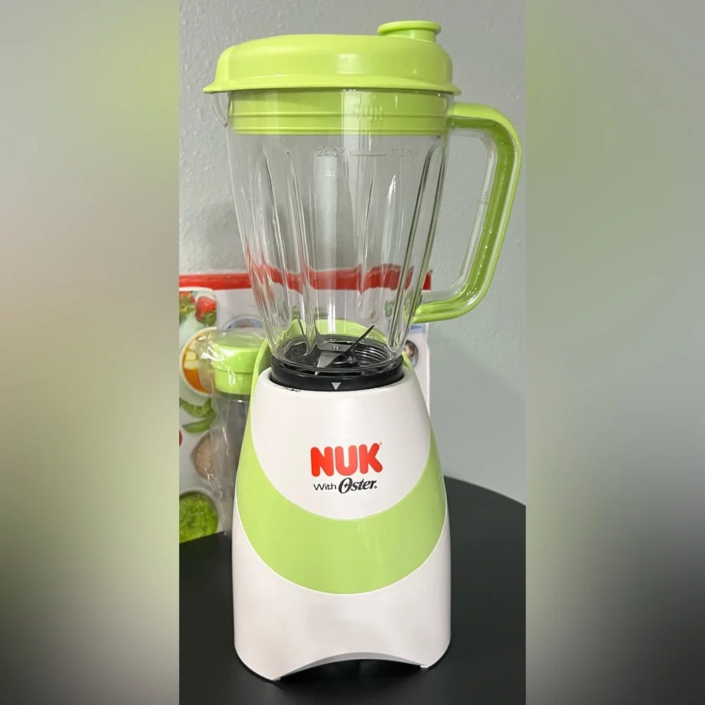 NUK Smoothie and Baby Food Maker Blender Set Oster Sippy Cup Cookbook Kitchen